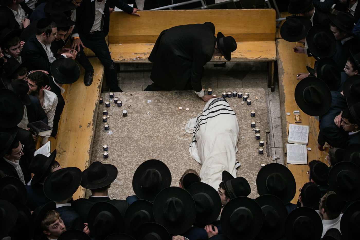 מסע הלווית מרן רבי גרשון אדלשטיין זצ"ל