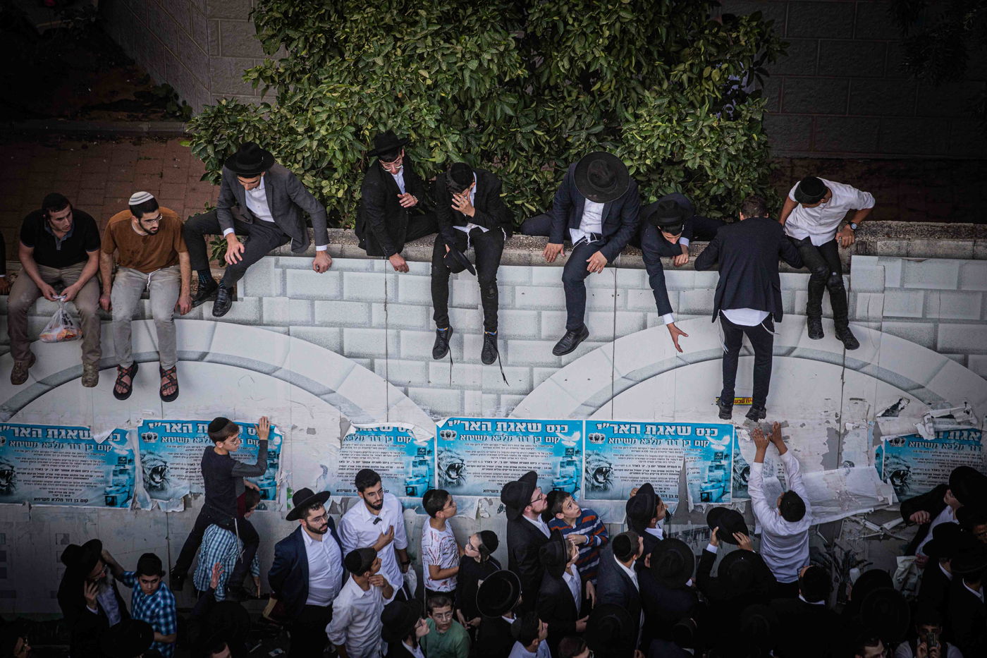 מסע הלווית מרן רבי גרשון אדלשטיין זצ"ל