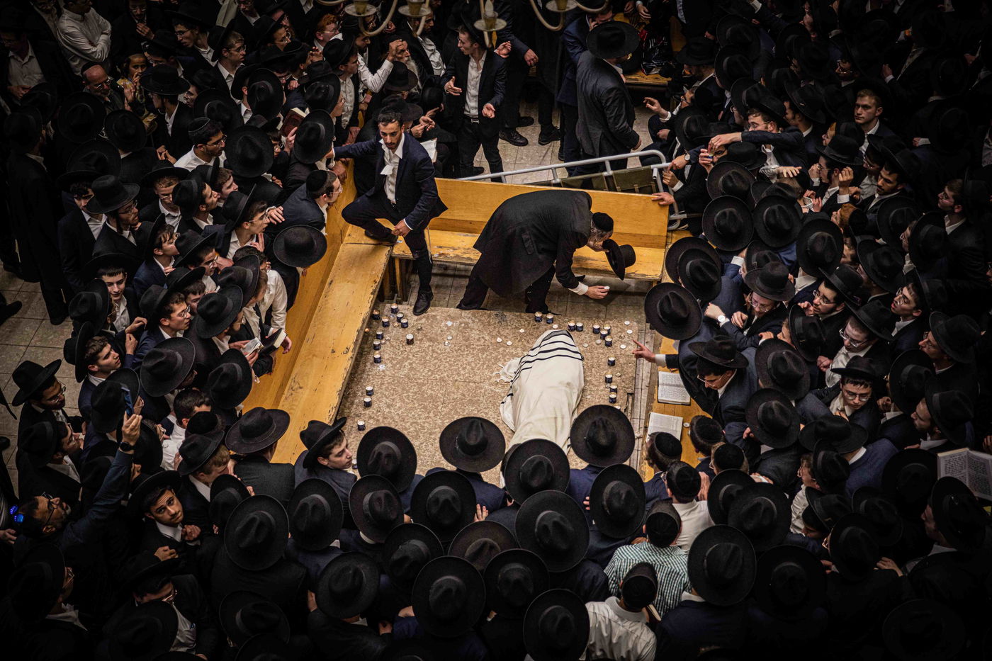 מסע הלווית מרן רבי גרשון אדלשטיין זצ"ל