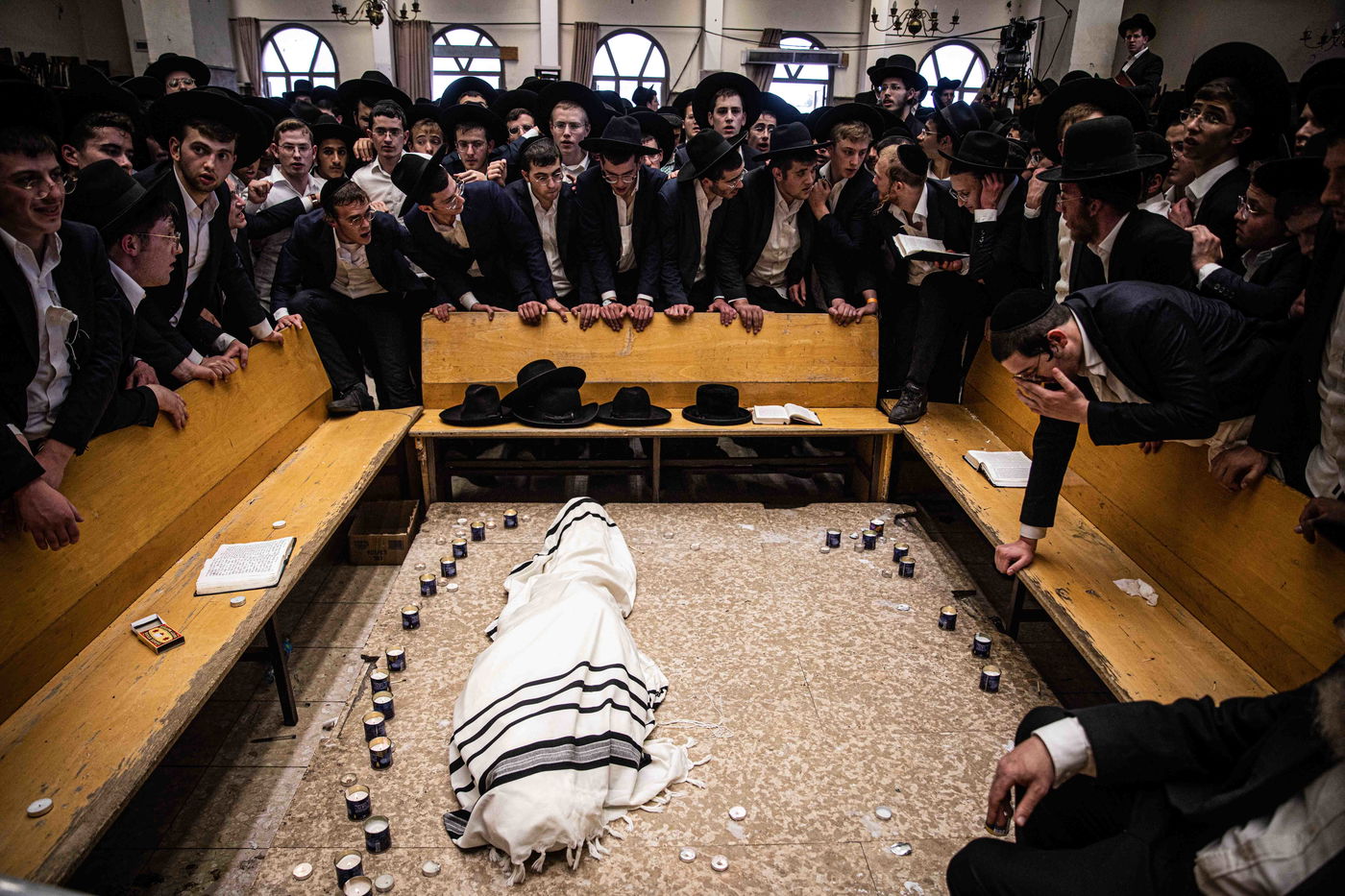 מסע הלווית מרן רבי גרשון אדלשטיין זצ"ל