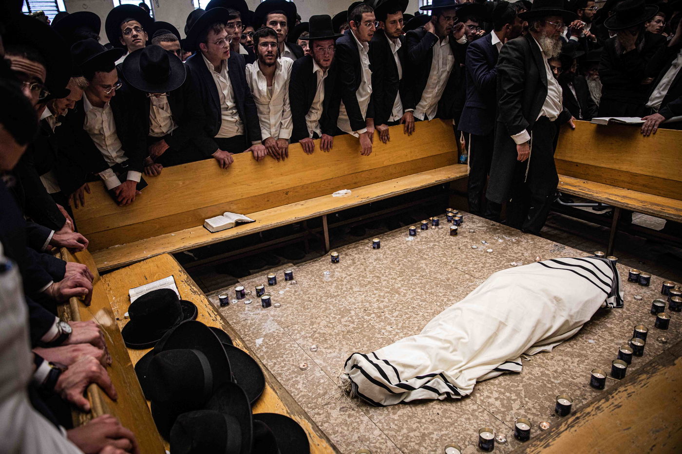 מסע הלווית מרן רבי גרשון אדלשטיין זצ"ל