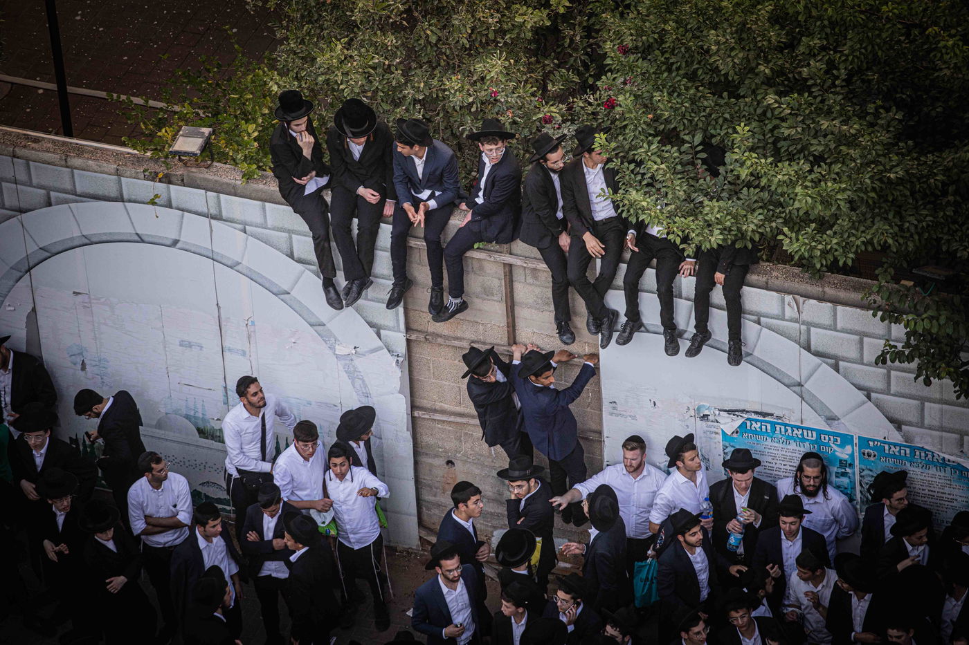 מסע הלווית מרן רבי גרשון אדלשטיין זצ"ל