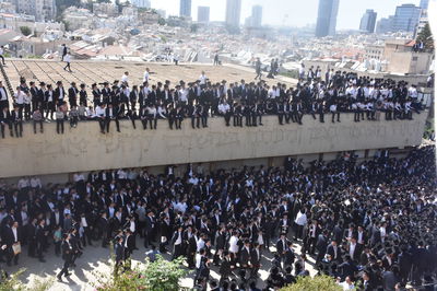 מראות ממסע הלוויה של מרן רבי גרשון אדלשטיין זצ"ל • צפו