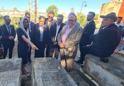 "סגירת מעגל"; מירי רגב איתרה את הקבר של הסבא-רבא שלה במרוקו