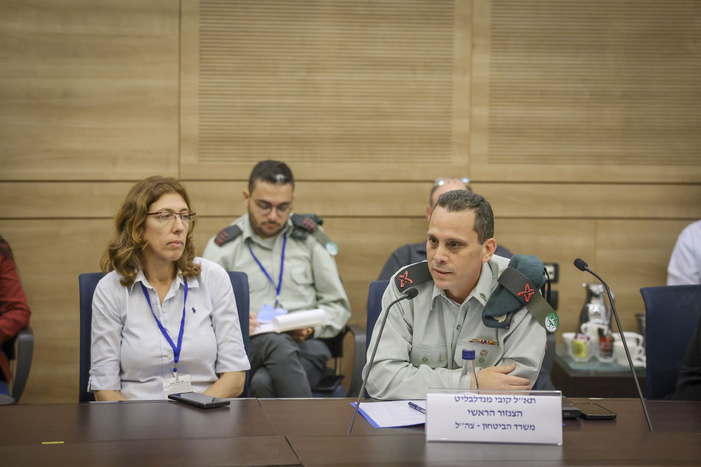 הצנזור הראשי מנדלבליט בדיון בוועדה