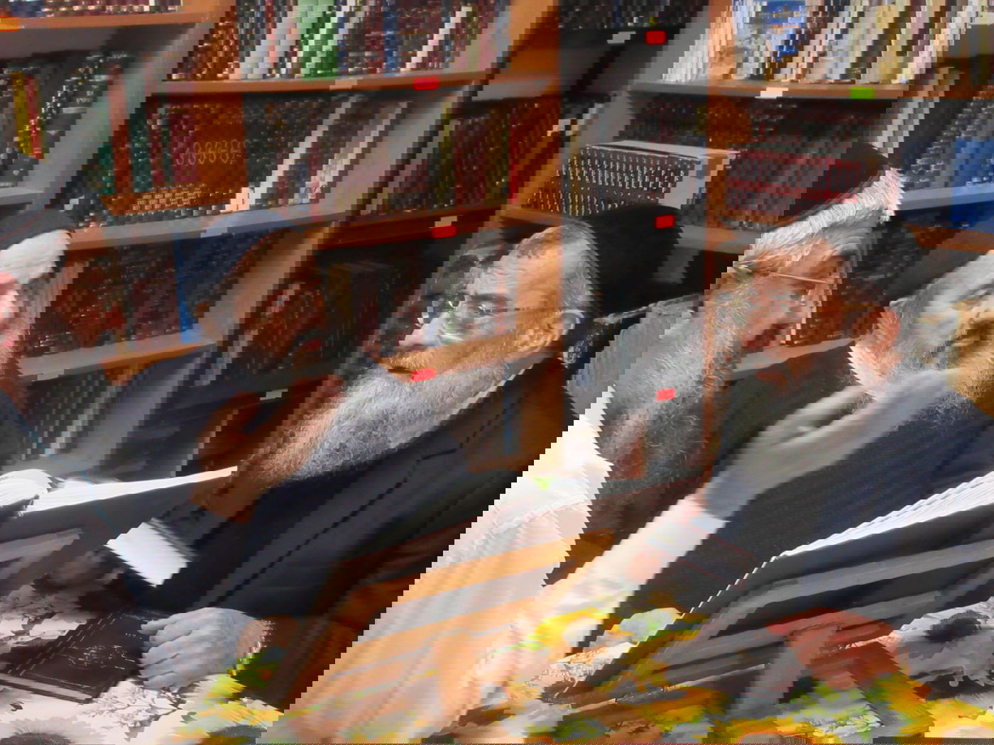 הגר"ח כהן עם אביו זצ"ל ורבה של תונסיה