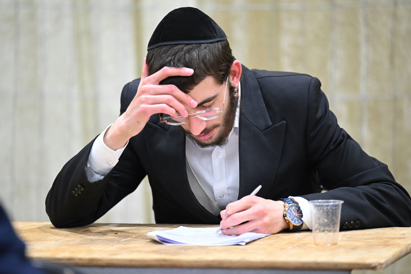 מעמד סיום הש"ס של נבחני כולל ש"ס | צפו בתיעוד