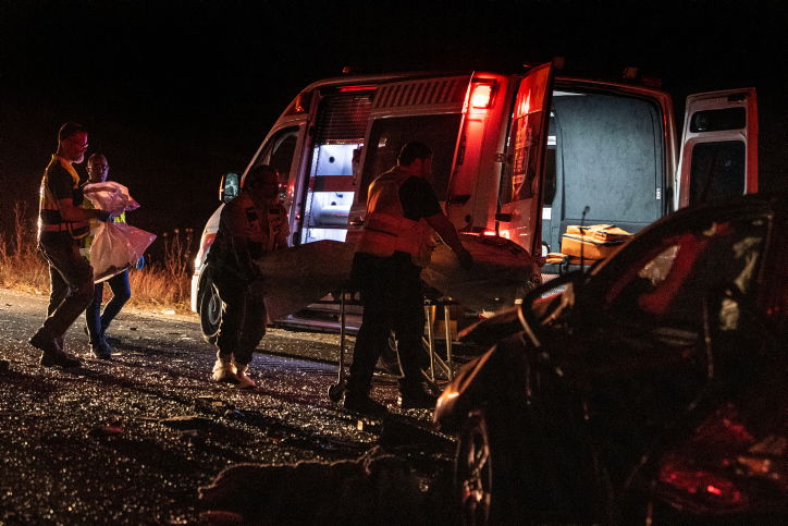 התאונה המחרידה בכביש 6