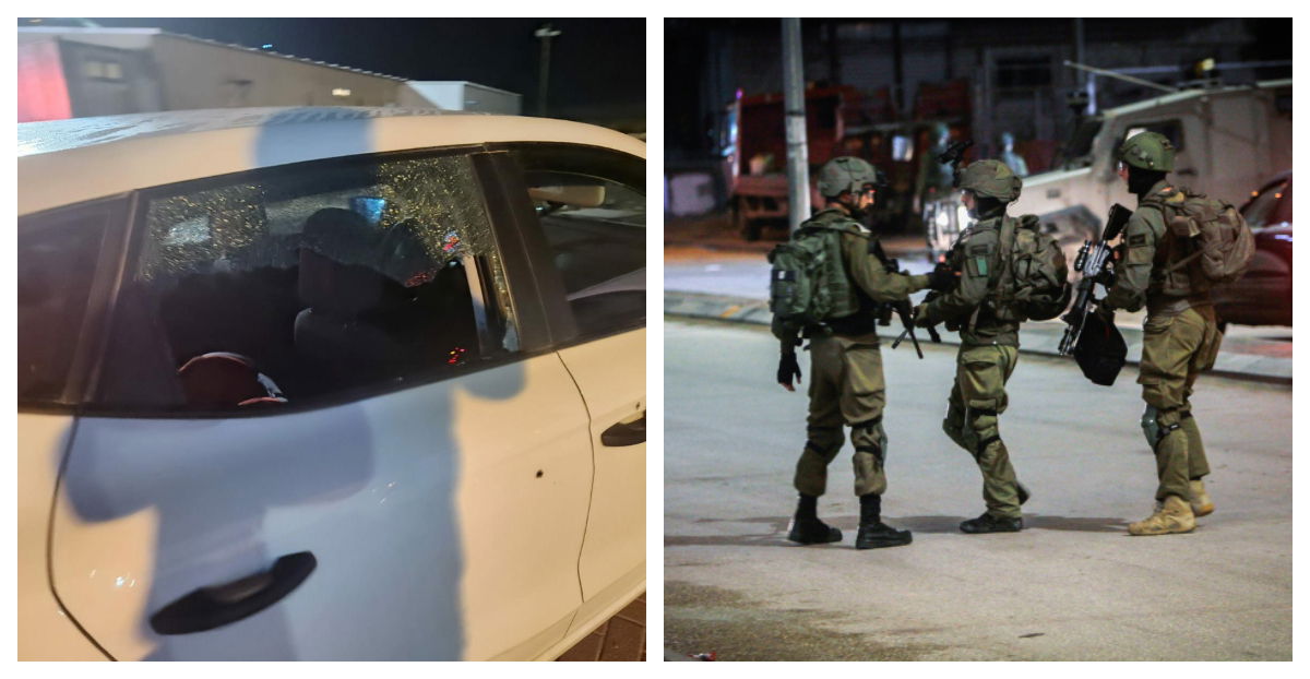 כוחות הביטחון בחווראה, הרכב שנפגע