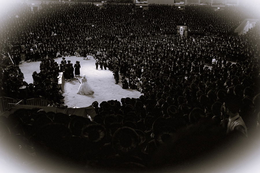 תמונת השבוע: ריקוד ה'מצווה טאנץ' בחתונת בעלזא