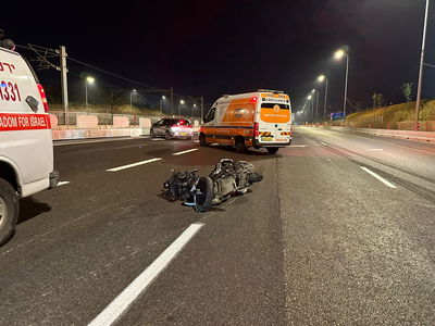 זירת התאונה הקשה