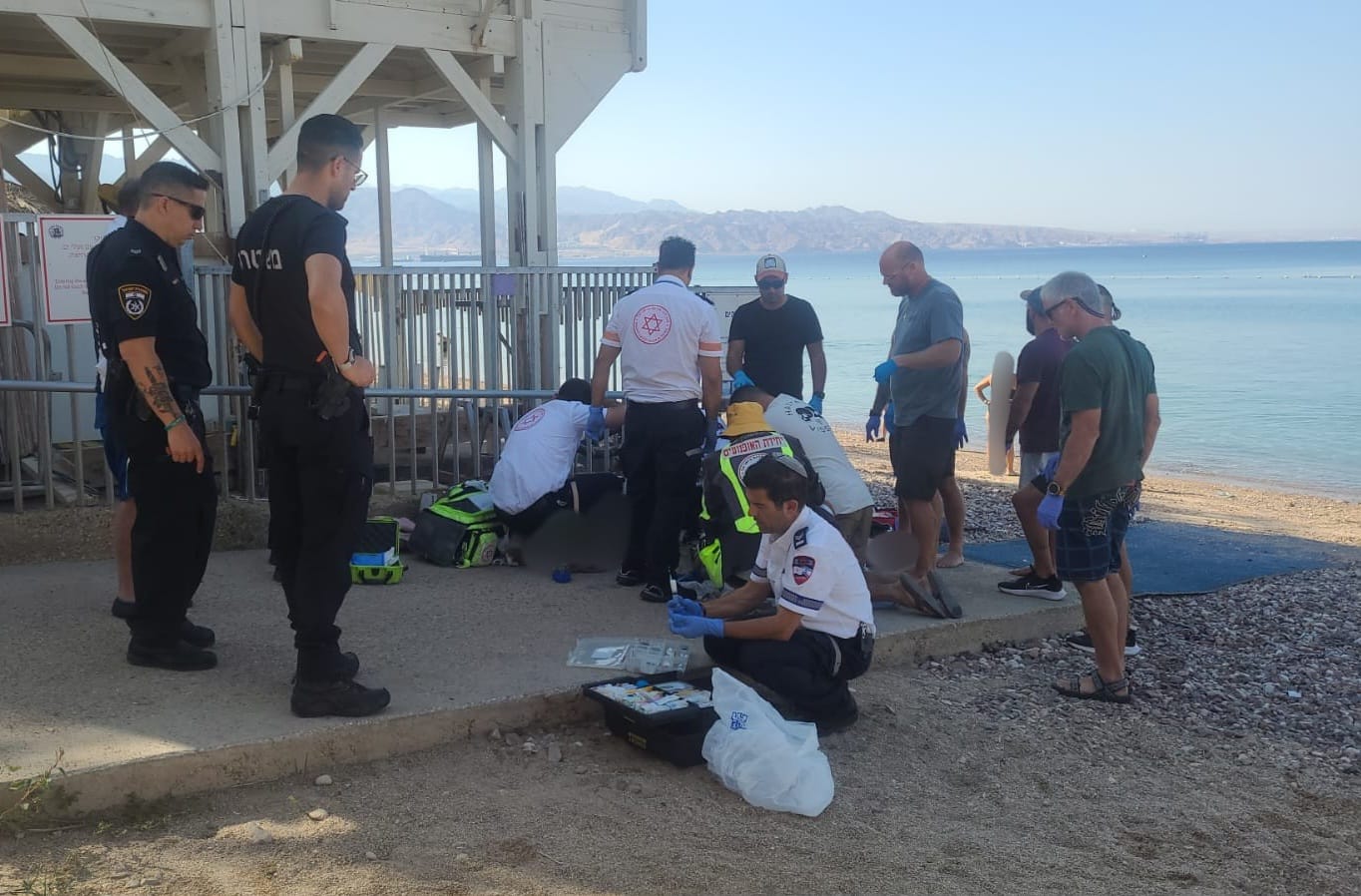 הכוחות במקום