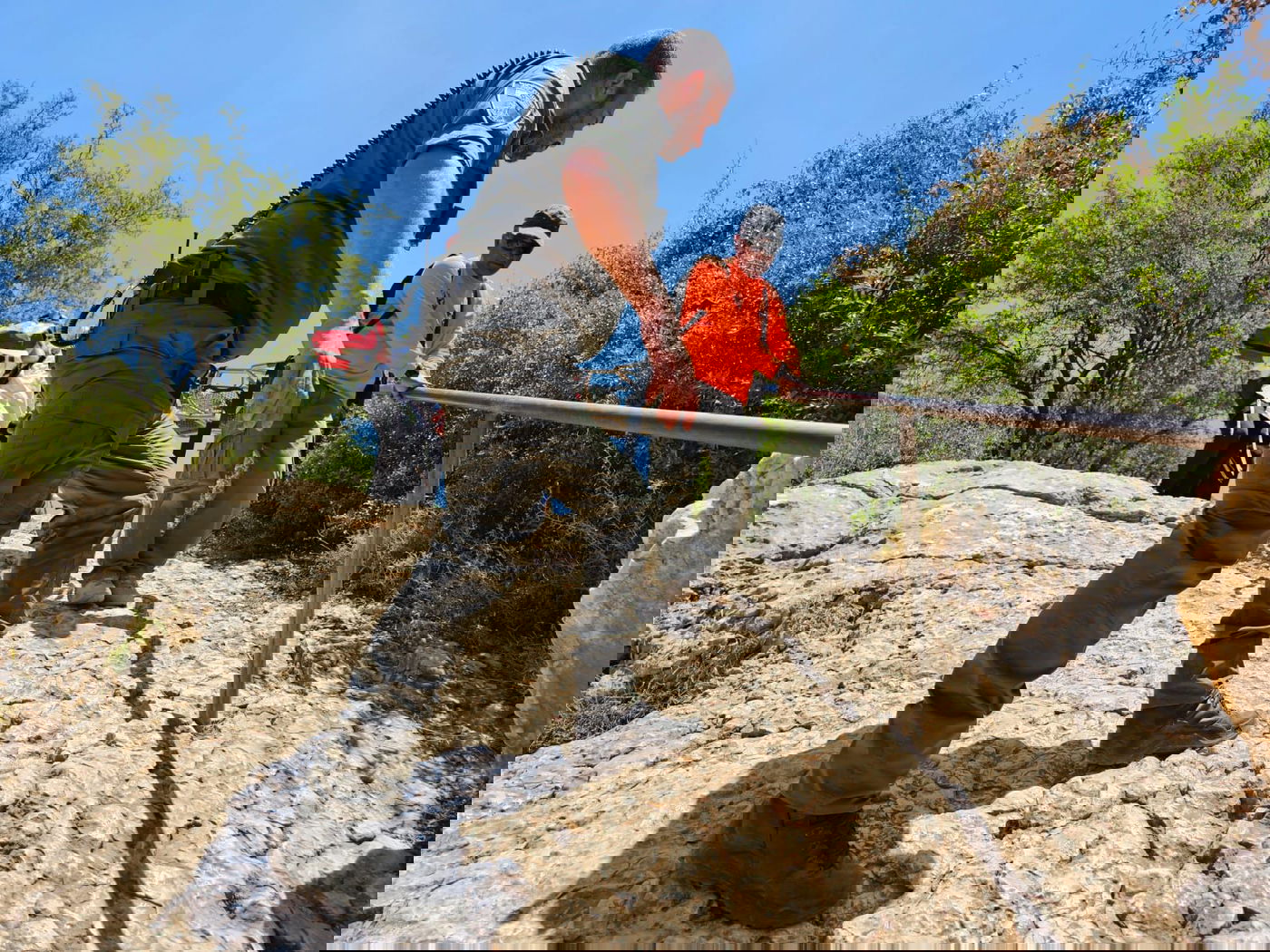 הרי ירושלים: בן 11 נחבל בגופו במהלך הטיול; המתנדבים חילצו אותו