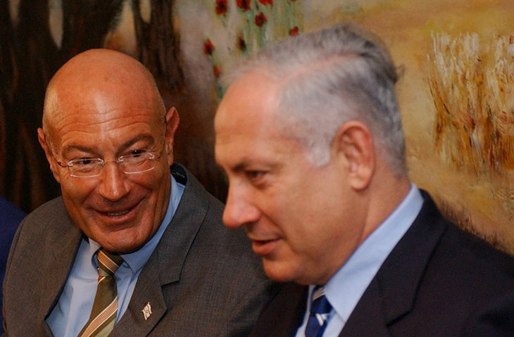 מילצ'ן ונתניהו בימים יפים יותר