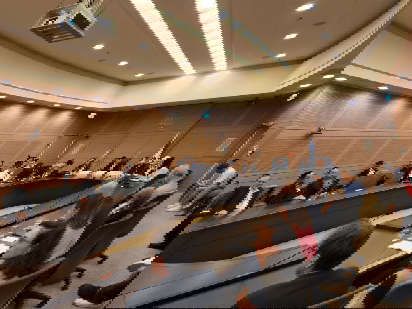 הדיון בכנסת