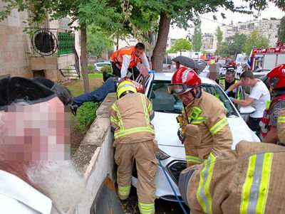 התאונה בשכונת בית וגן