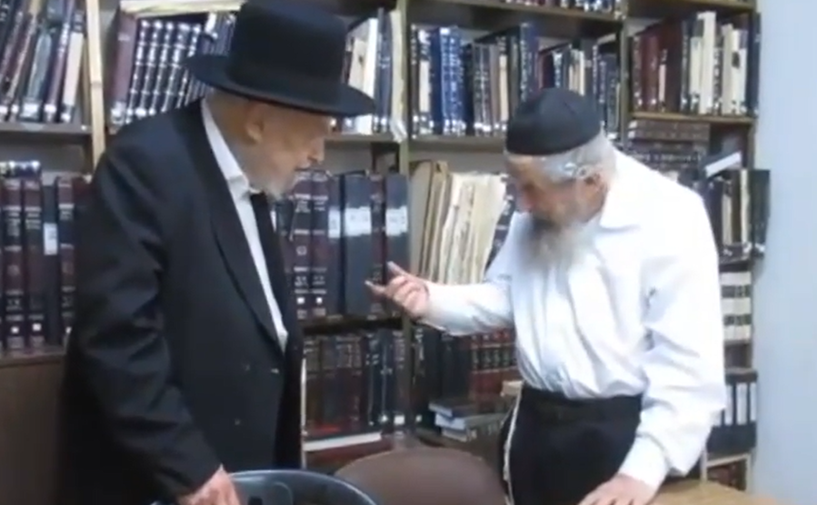 "פארמאטערט?" | קבלת הפנים של הגרמ"ה הירש והליווי של הגר"ד לנדו • תיעוד מפעים