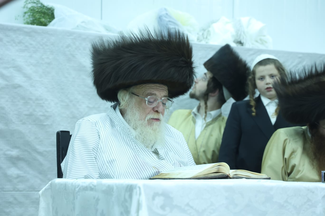 היסטוריה: האדמו"ר מתולדות אהרן שבת לראשונה באלעד