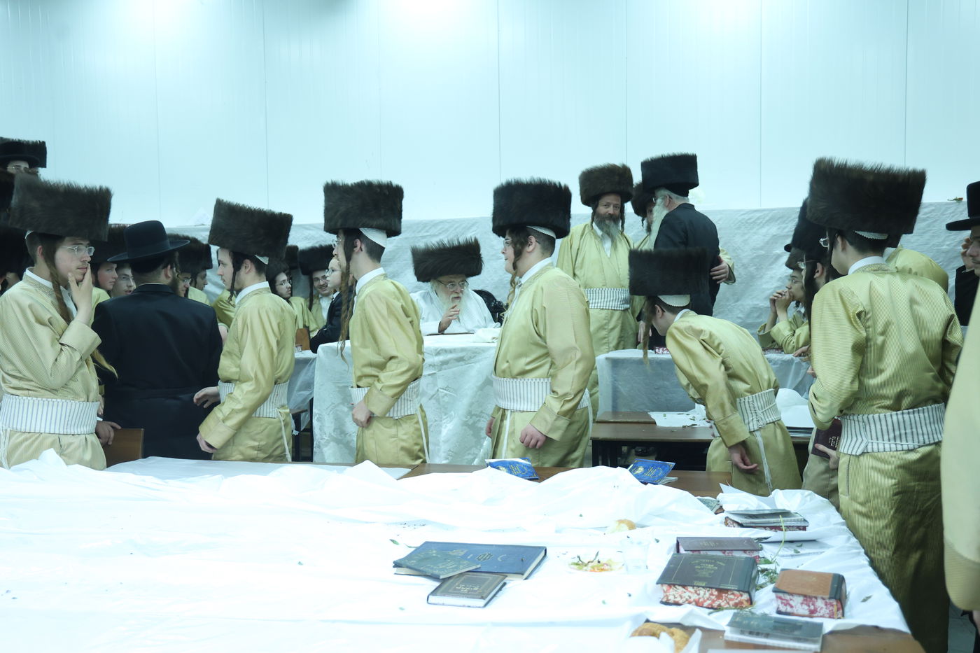 היסטוריה: האדמו"ר מתולדות אהרן שבת לראשונה באלעד