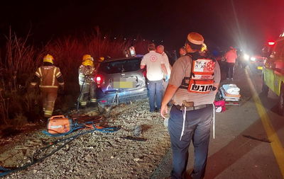 זירת התאונה