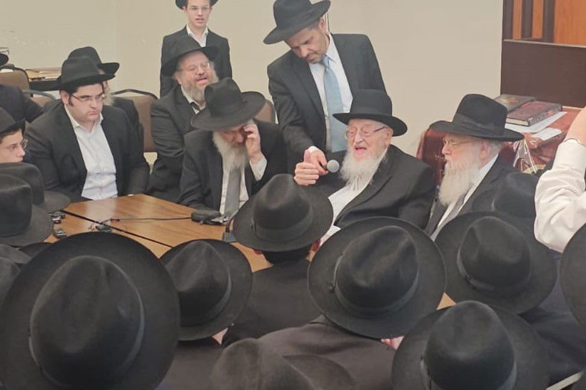 מסע היסטורי: תיעוד ענק מנסיעתו של הגרמ"צ ברגמן לארה"ב