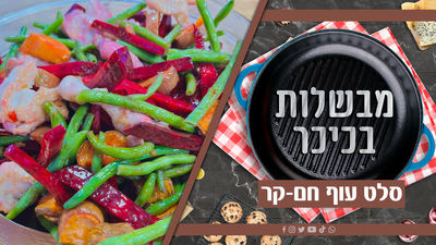 קוצר המחמאות: מתכון יוקרתי לסלט עוף חם - קר