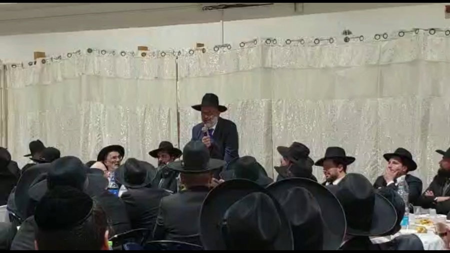 דברי יו"ר ש"ס בכינוס