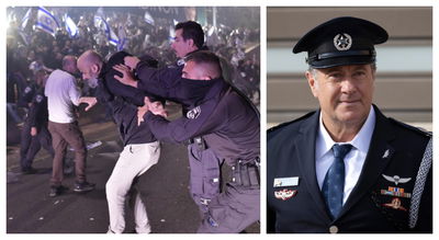 לנקוט ביד קשה. יורם סופר, הפגנות בנתיבי איילון