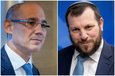 השר עמיחי אליהו והנגיד אמיר ירון