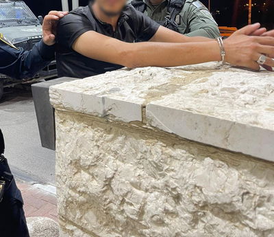 מעצר אחד החשודים