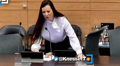 למרות הסנקציות גוטליב הופיעה בועדה, רוטמן: "אצלי את יכולה לדבר תמיד"