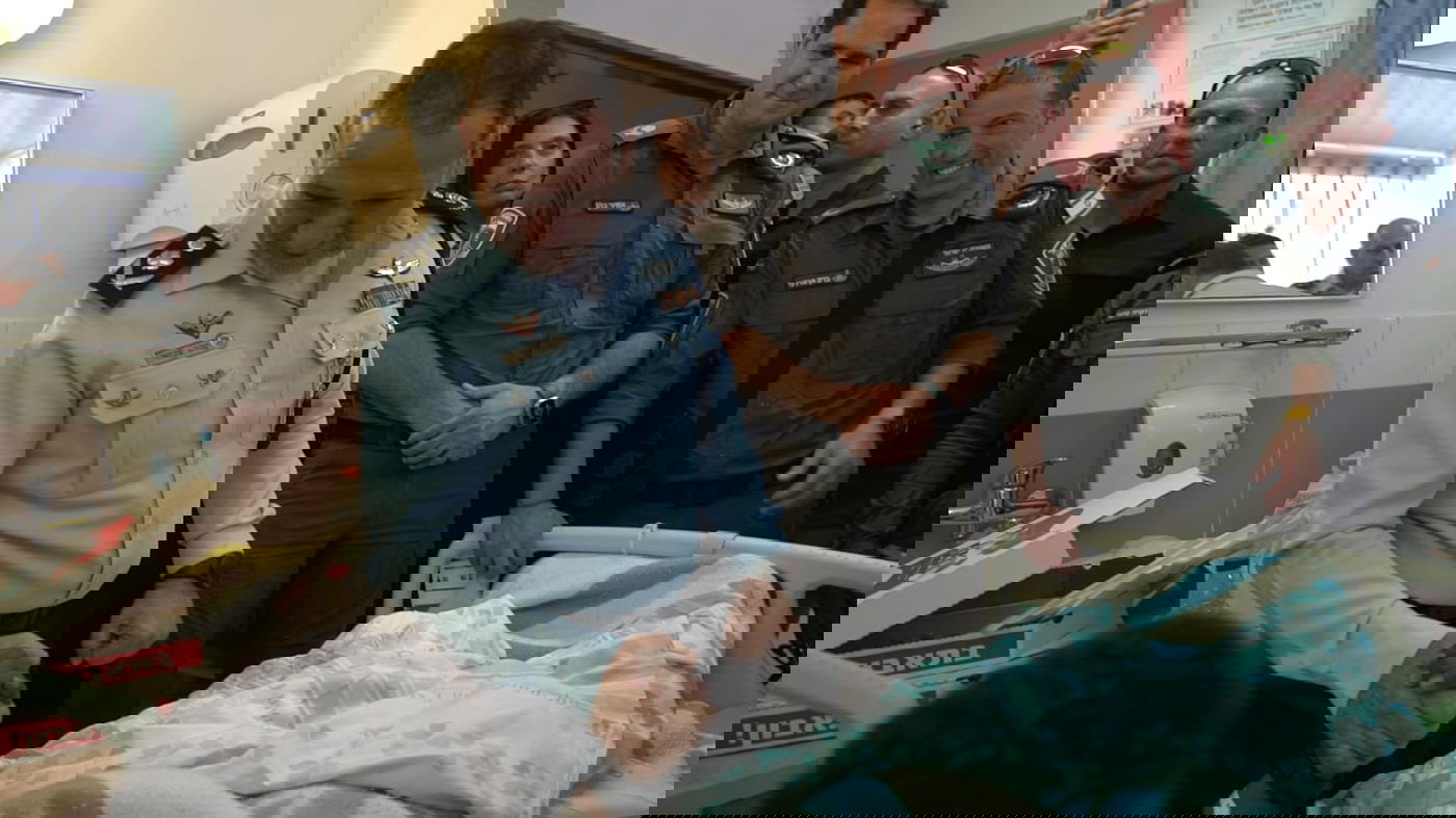 מפכ"ל המשטרה ביקר את הפצועים מהתקרית בג'נין: "אני גאה בכם"