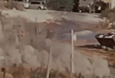 חמושי ג'נין פרסמו: הרגע בו הרכב הצבאי עלה על המטען