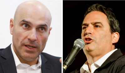 בכר (מימין) ונוה | ארכיון