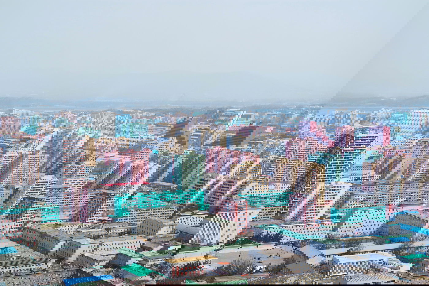 הדירות של פיונגיאנג, בירת צפון קוריאה