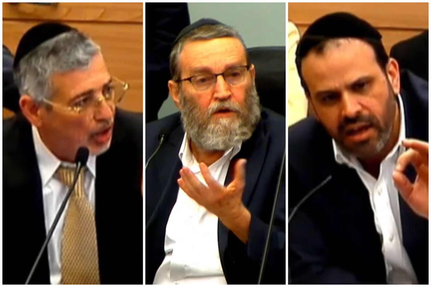 אזולאי, גפני ואבידן בדיון בוועדה