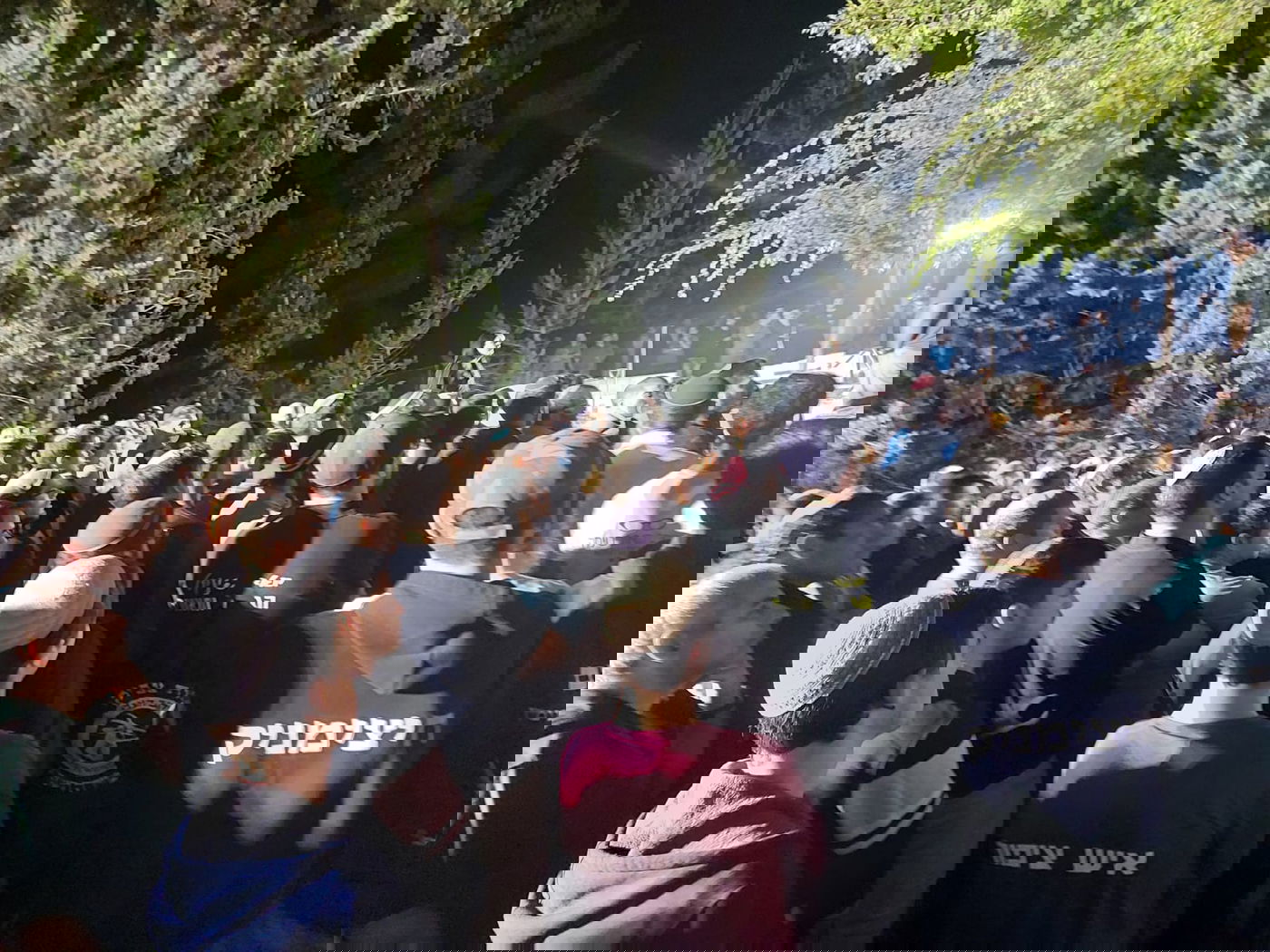 הלוויתו של אלישע אנטמן הי"ד