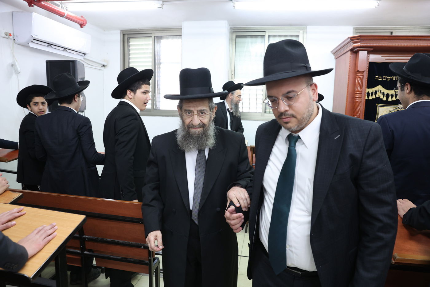 בישיבת תורה ודעת הספידו את מרן ראש הישיבה | גלריה