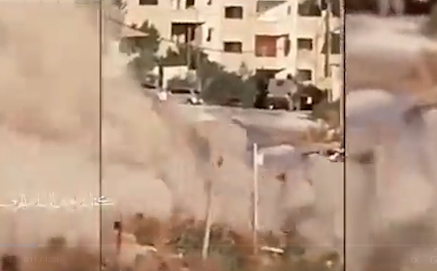 פיצוץ המטען מתוך הרכב הממוגן; כך חילצו המסתערבים את הפצועים מג'נין תחת אש