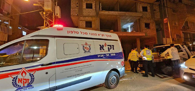 בני ברק: נקבע מותו של גבר שנמצא מחוסר הכרה באתר בנייה