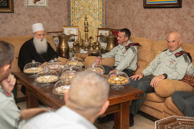 הרמטכ"ל ביקר את הדרוזים והבדואים: "חלק בלתי נפרד"