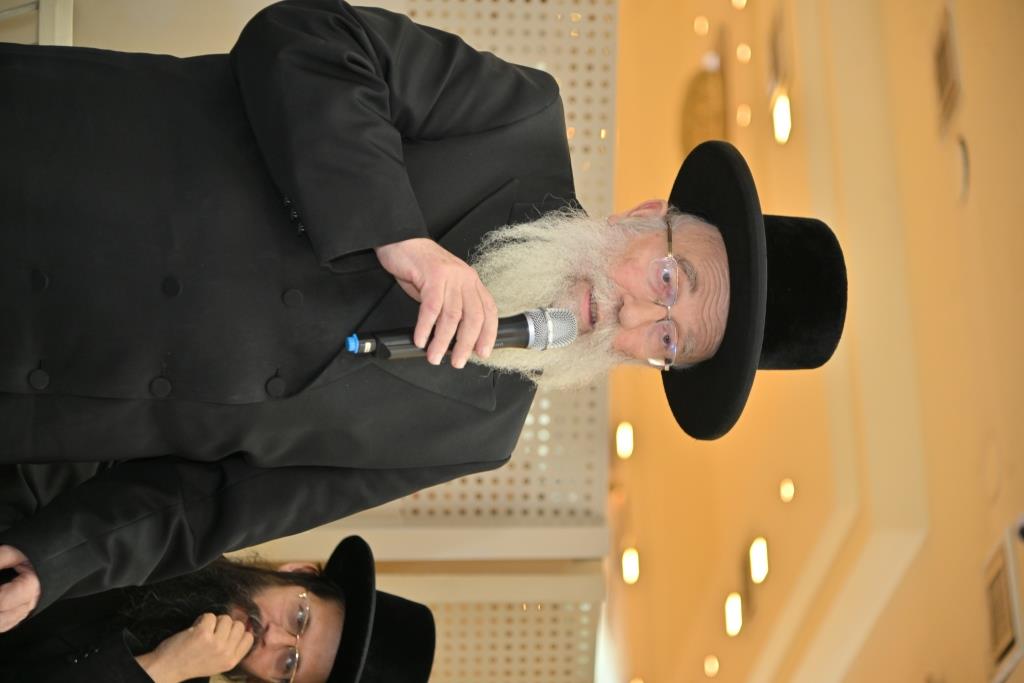 מעמד 'חומש סעודה' בתלמוד תורה יטב לב דרבינו יואל מסאטמר בני ברק | תיעוד