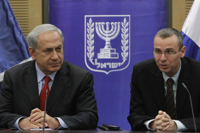 נתניהו ויריב לוין