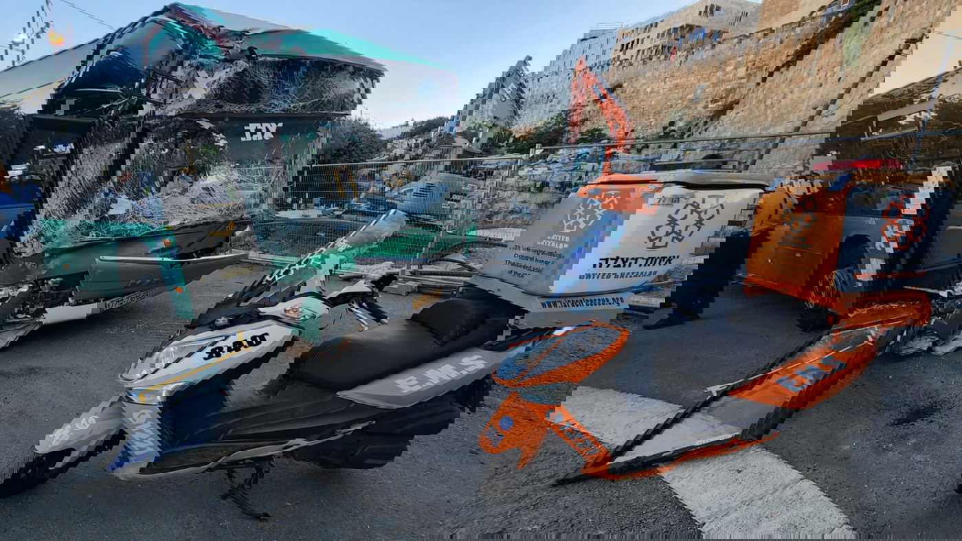 זירת התאונה