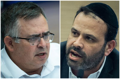 חברי הכנסת ינון אזולאי ודוד ביטן