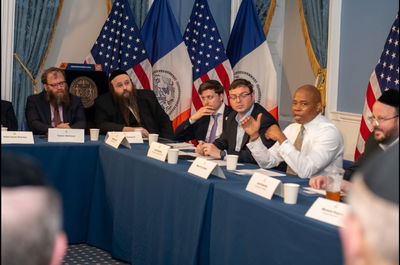 ראש העיר בישיבה המיוחדת