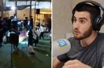 העיתונאי שהותקף והאירוע שתועד