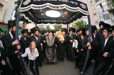 הכנסת ספר תורה לבית המדרש זידיטשוב-ווערצקי