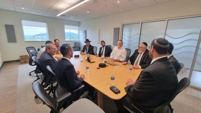 מלכיאלי עם המשלחת בארה"ב