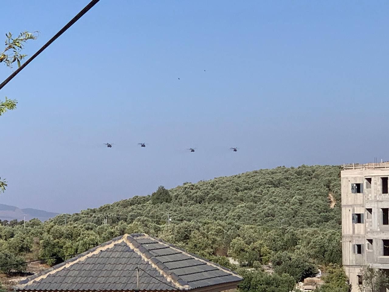 מסוקי קרב של צה"ל בג'נין עכשיו